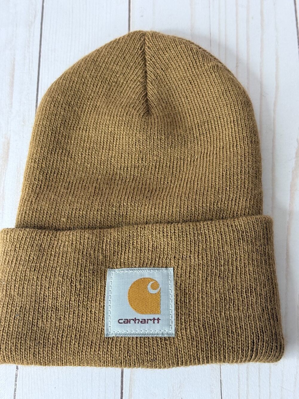 Carhartt Gold Knit Tabogggan for Florence Utilities Custormer Service